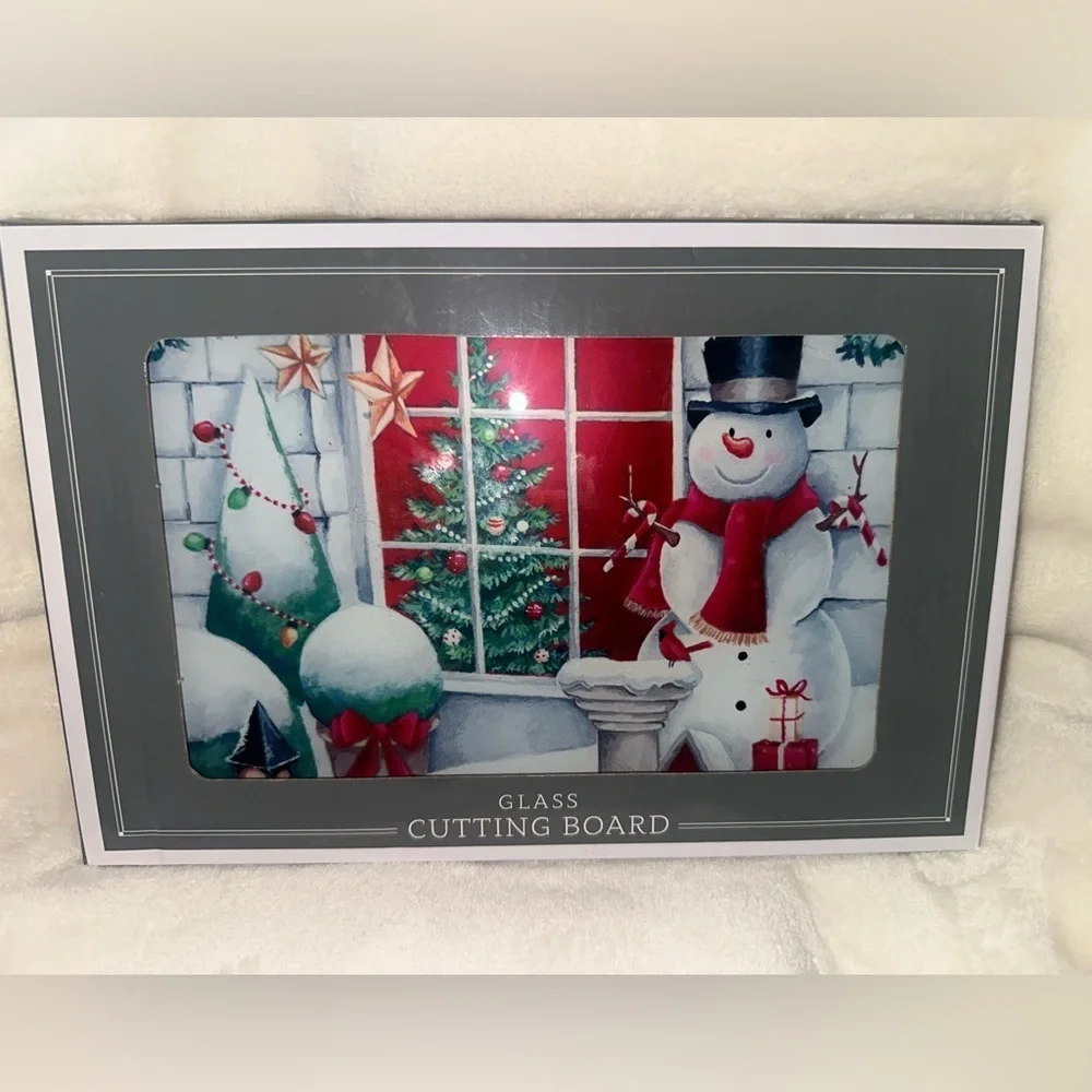 Source Unknown Festive Snowman Holiday Decor - Red, Green, White